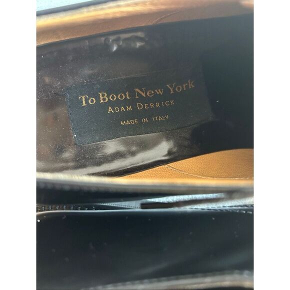 To Boot New York Adam Derrick Men’s 12 Black Italian Leather Dress Shoes main image 12